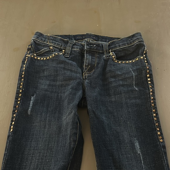 Rock and Republic Jeans. Size 0. Gold bling on side and back. - Picture 2 of 6